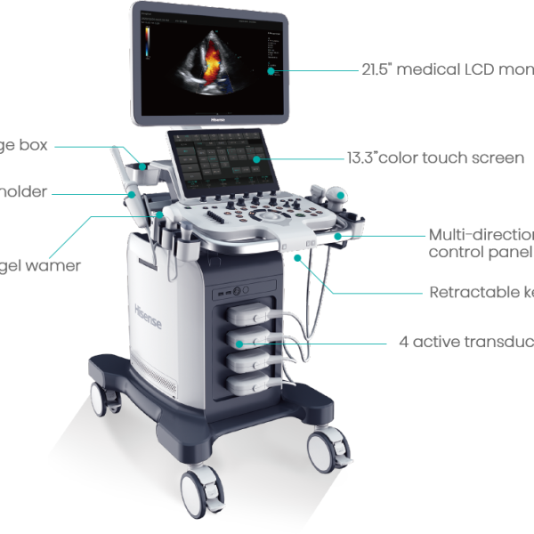 Sistema de Diagnóstico por Ultrassom Doppler Colorido HISENSE